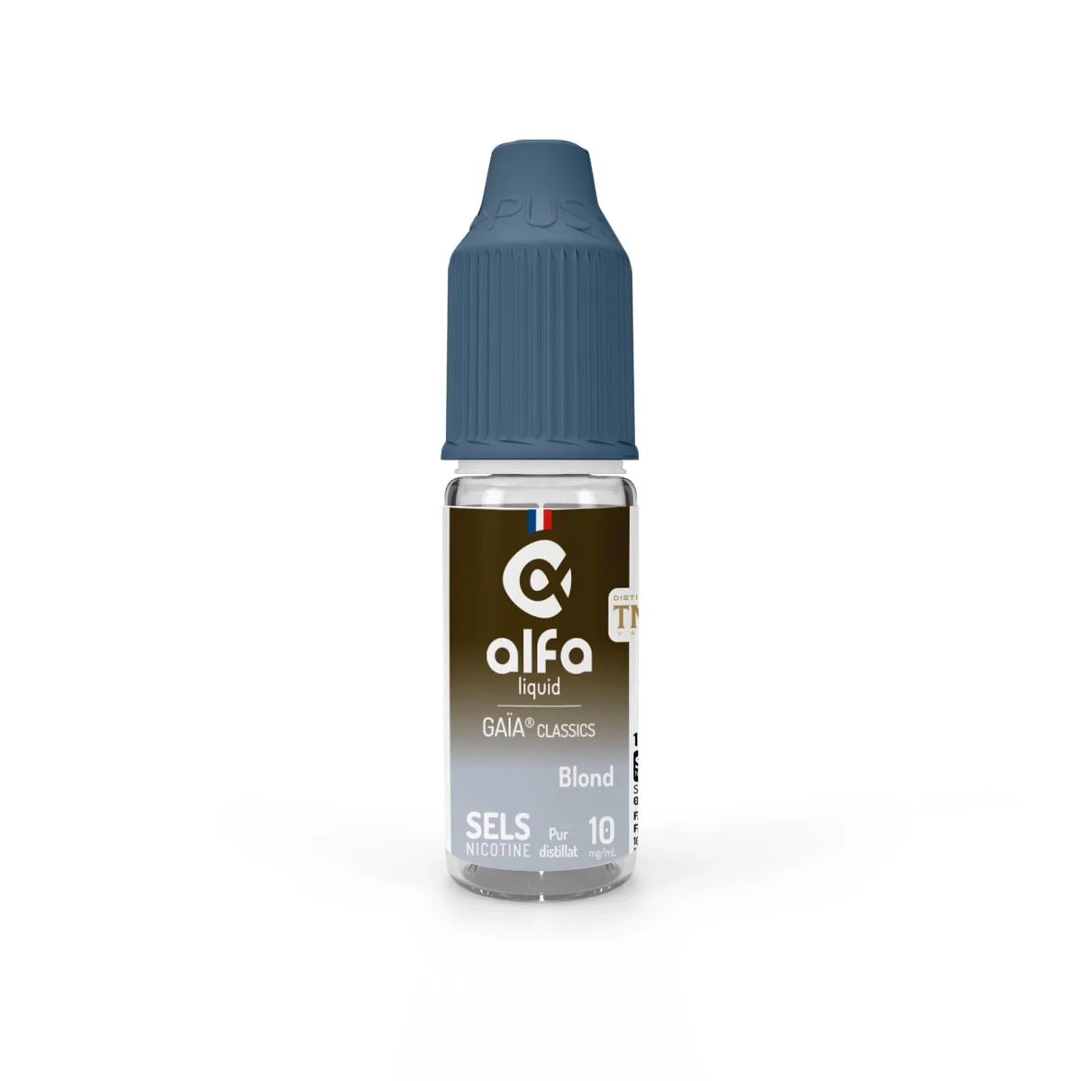 Eliquide Blond Sel de Nicotine 10ml | Gaïa Classic