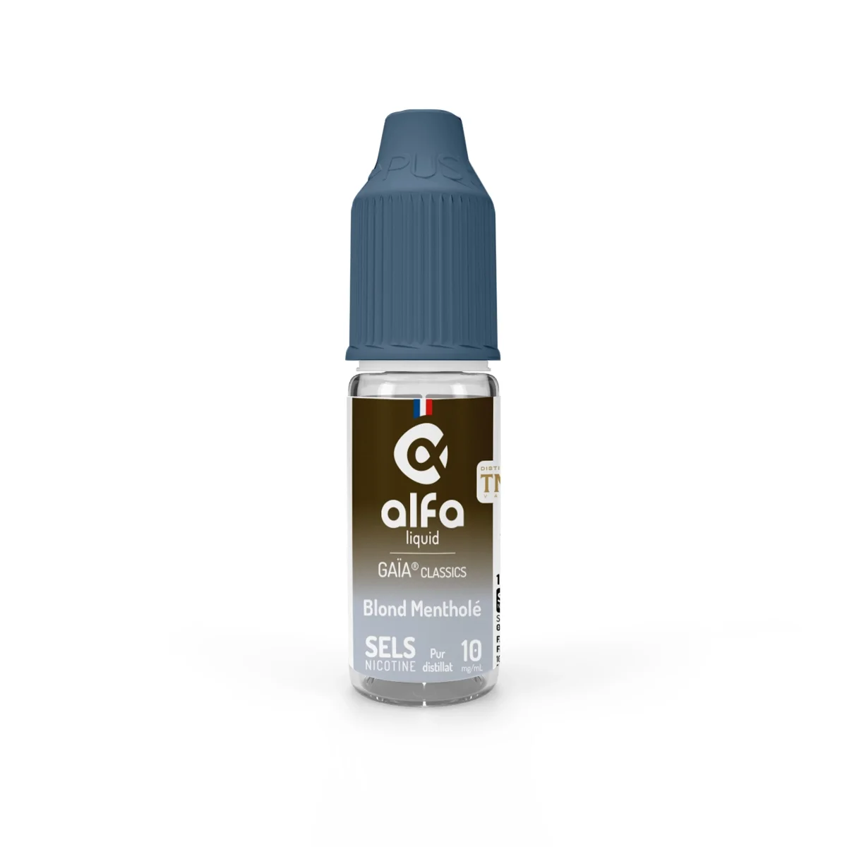 Eliquide Blond Mentholé Sel de Nicotine 10ml | Gaïa Classic
