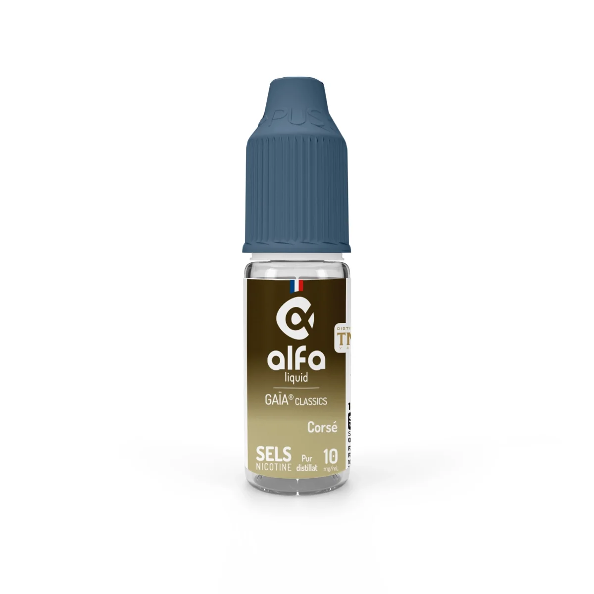 Eliquide Corsé Sel de Nicotine 10ml | Gaïa Classic
