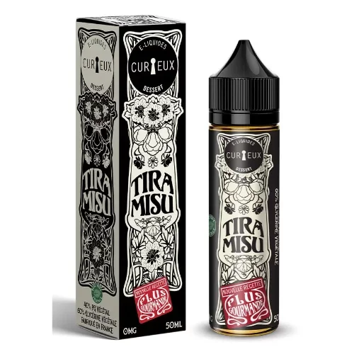 Eliquide Tiramisu 50ml | Curieux Edition Dessert