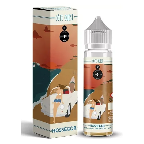 Eliquide Hossegor 50ml | Curieux Edition Côte Ouest