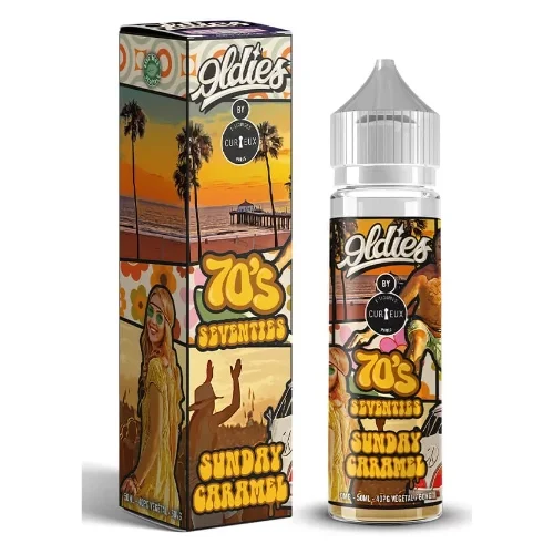 Eliquide Seventies 50ml | Curieux Edition Oldies
