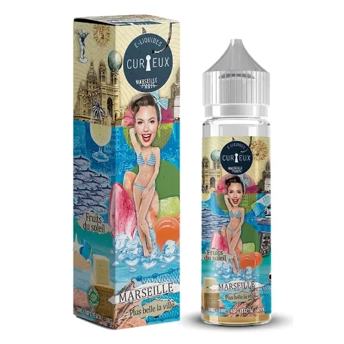 Eliquide Marseille Plus Belle la Vie 50ml | Curieux Edition Hexagone