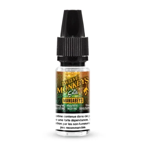 Eliquide Mangabeys Sels de Nicotine | Twelve Monkeys