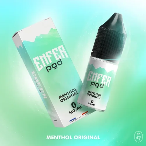 Eliquide Enfer Pod Menthol Original 10ml | Vape47