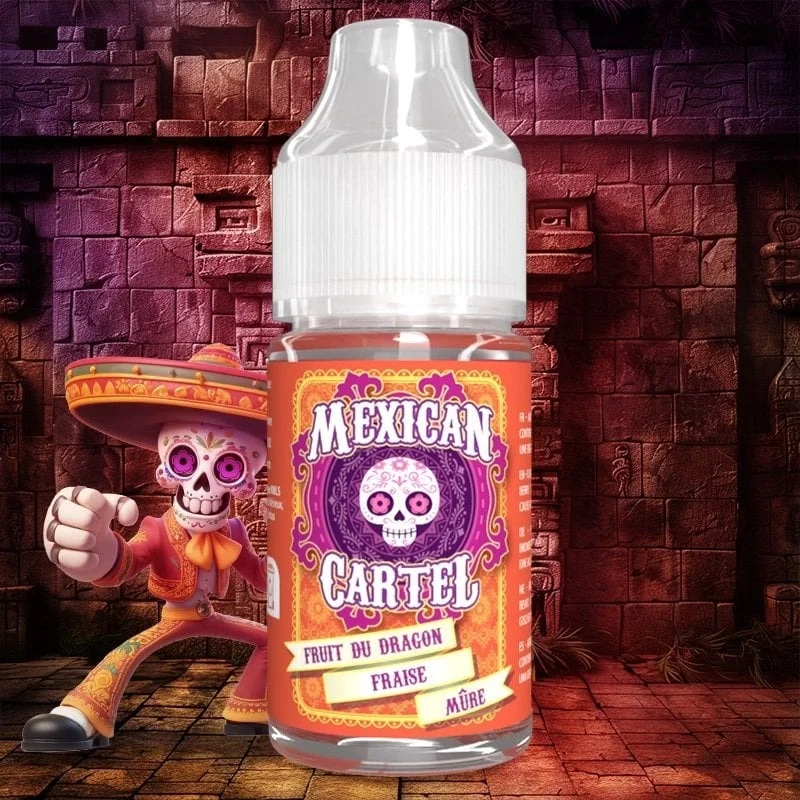 Arôme Concentré Fruit du Dragon Fraise Mûre 30ml | Mexican Cartel