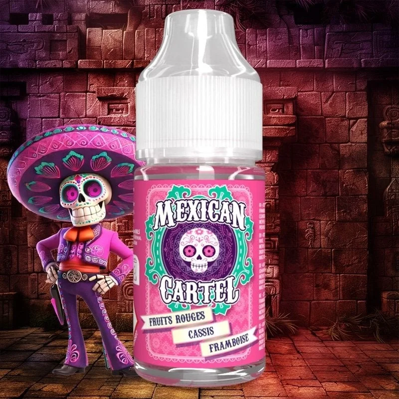 Arôme Concentré Fruits Rouges Cassis Framboise 30ml | Mexican Cartel