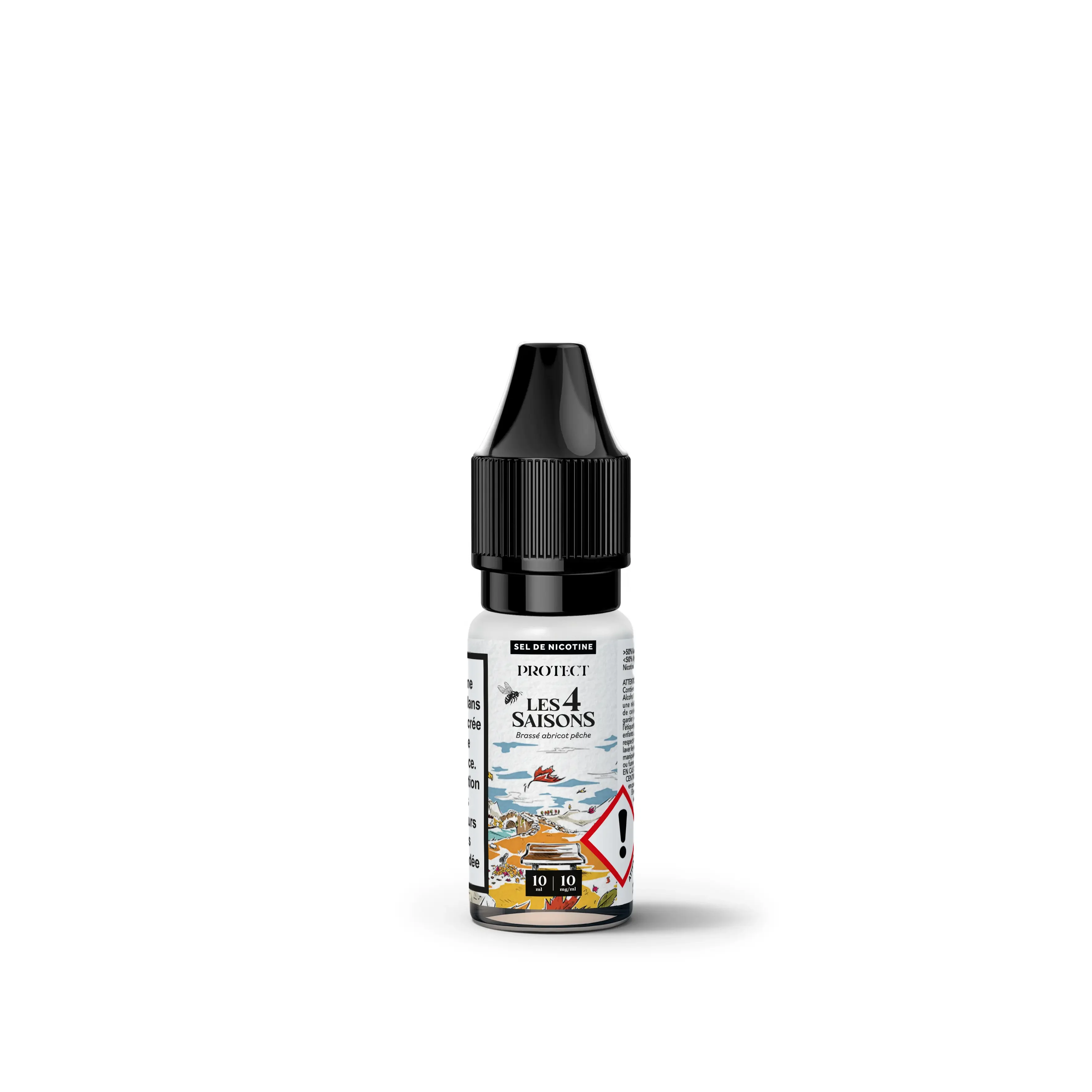 Eliquide Brassé Abricot Pêche 10ml Sel de Nicotine | Protect