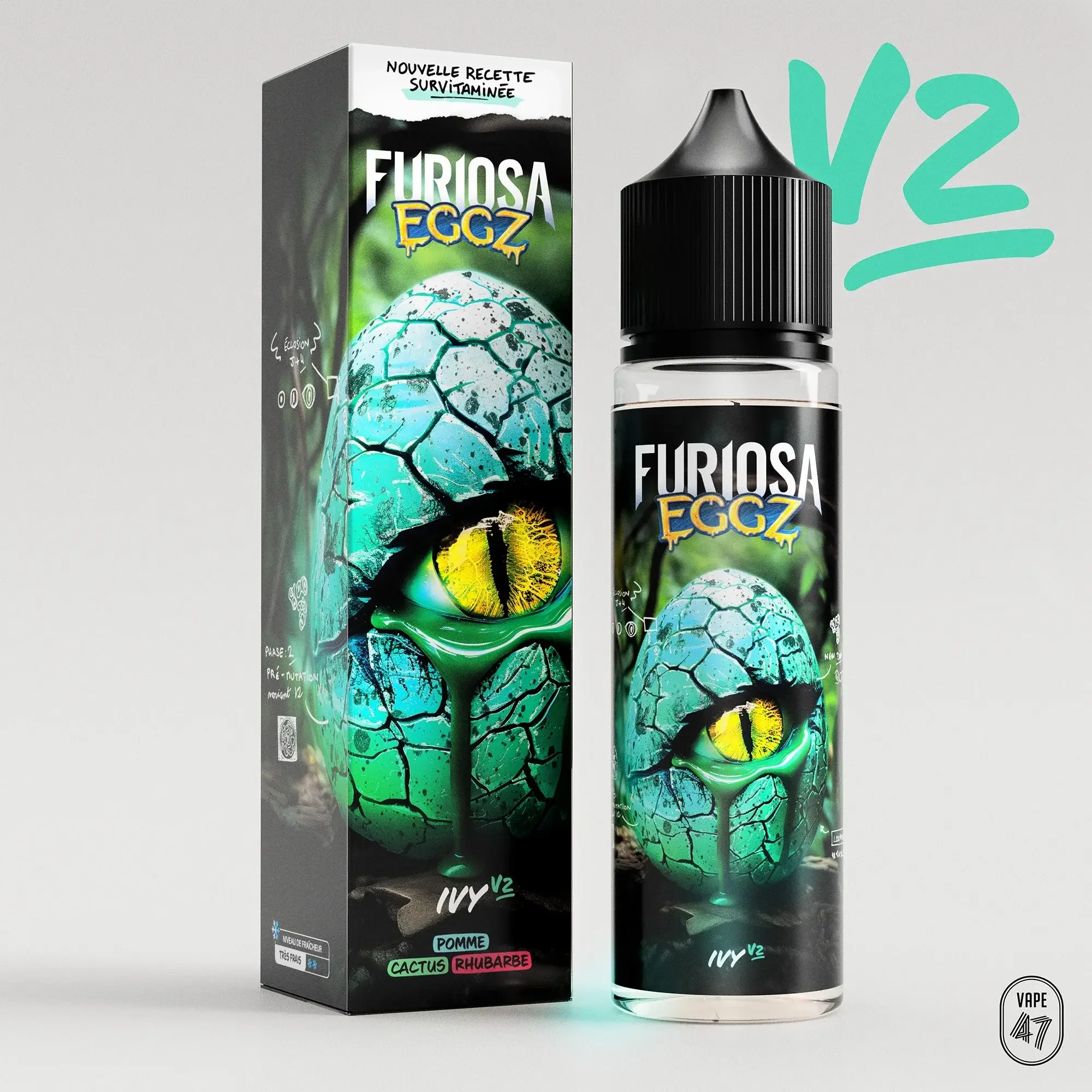 Eliquide Ivy V2 50ml | Furiosa EGGZ