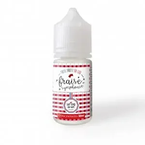 Arôme concentré Fraise Symphonie 30ml | Le Coq Qui Vape