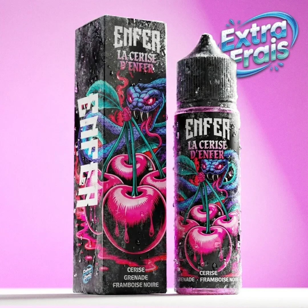 Eliquide La Cerise d'Enfer 50ml | Vape47