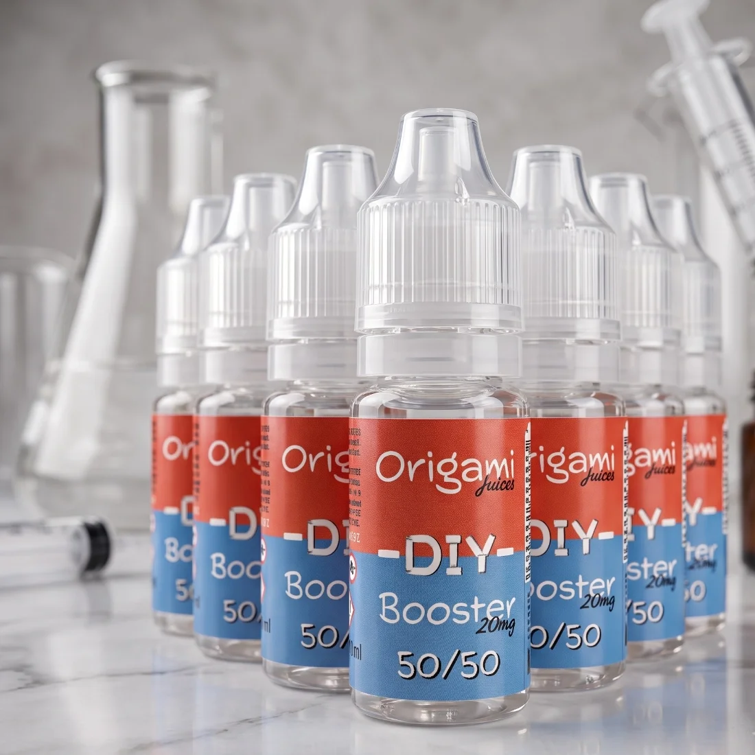 Pack x10 Boosters 50/50 20mg | Origami Juices