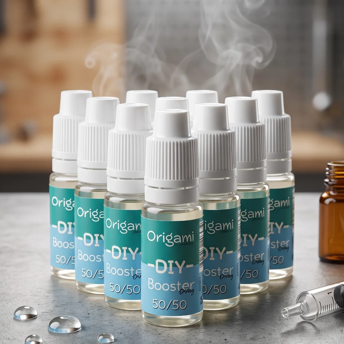 Pack x10 Boosters 50/50 09mg | Origami Juices