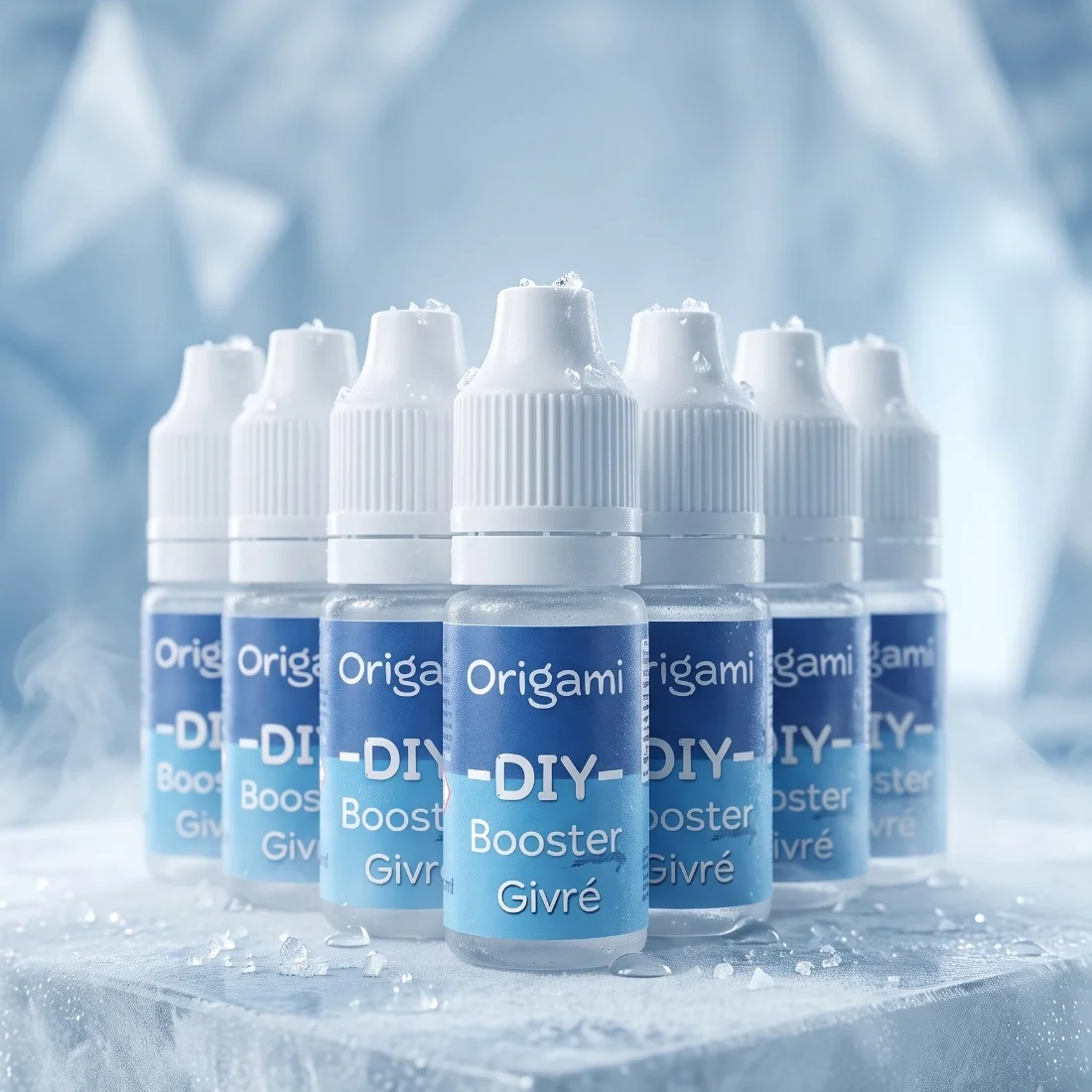 Pack x10 Boosters Givrés 20mg | Origami Juices