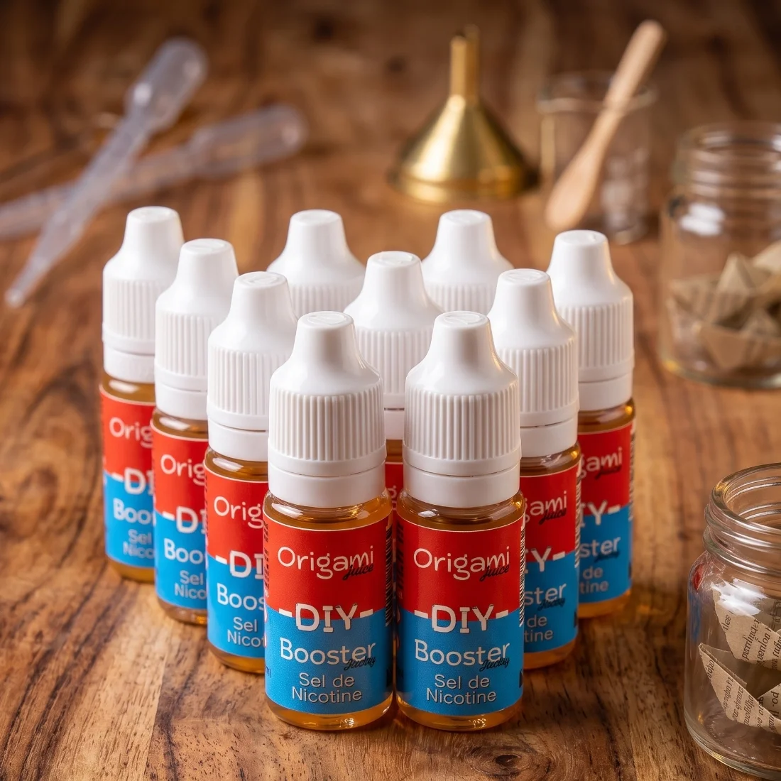 Pack x10 Boosters Sel de Nicotine 20mg | Origami Juices