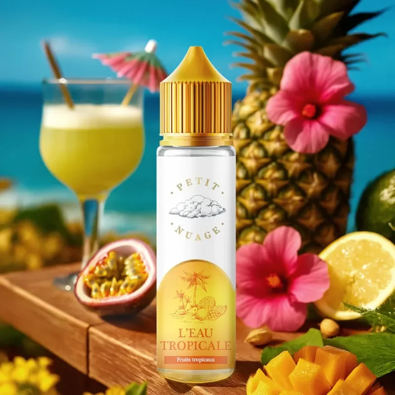 Eliquide L'eau Tropicale 50ml | Petit Nuage