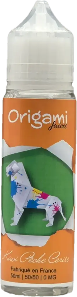 Eliquide Kiwi Pêche Cerise 50ml | Origami Juices
