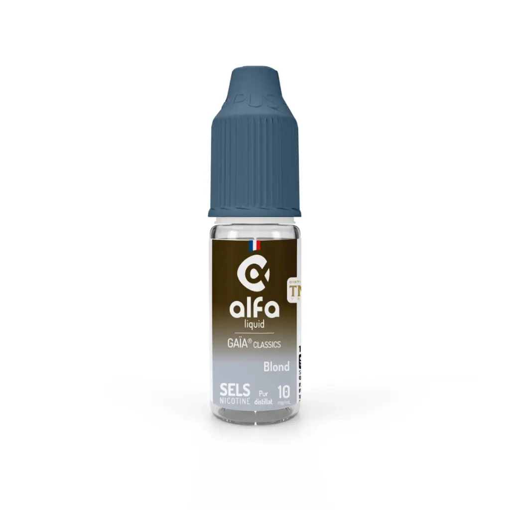 [ELQ-GACL-BL-SDN-10ML-10MG] Eliquide Blond Sel de Nicotine 10ml | Gaïa Classic (10 MG/ML)