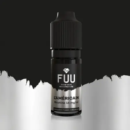 [ELQ-FUU-AMERICAIN-10ML-00MG] Eliquide Americain 10ml | Fuu (00 MG/ML)
