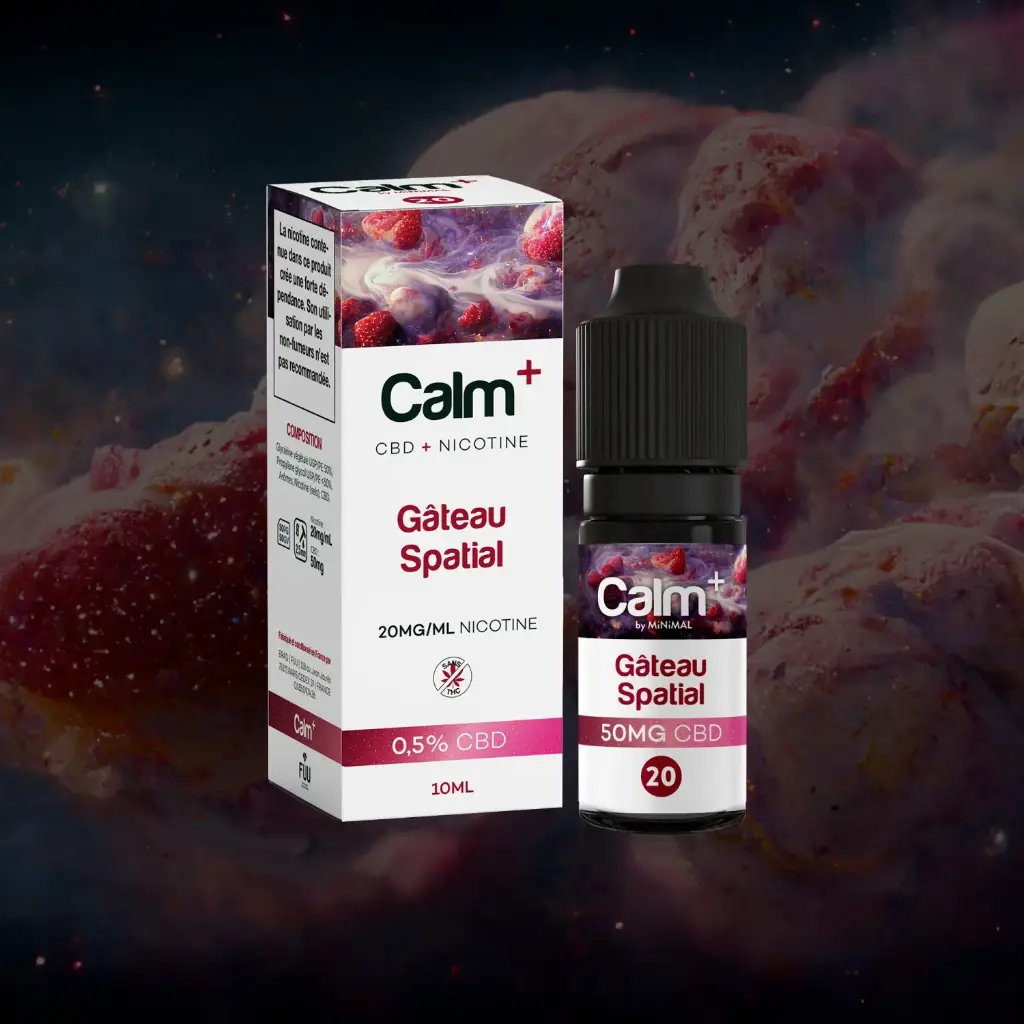 Eliquide Gâteau Spatial 10ml | Calm+ 