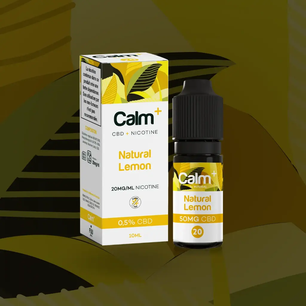 Eliquide Natural Lemon 10ml | Calm+ 
