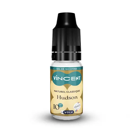 Eliquide Classic Hudson Sel de Nicotine 10ml | Vincent