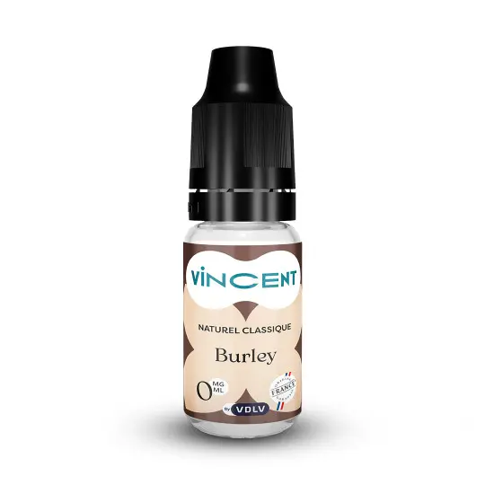 [ELQ-VINCENT-BURLEY-10ML-00MG] Eliquide Classique Burley 10ml | Vincent (00 MG/ML)