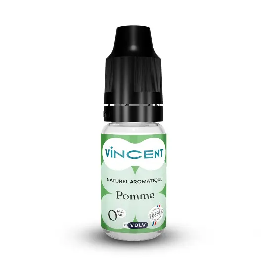 [ELQ-VINCENT-POMME-10ML-00MG] Eliquide Pomme 10ml | Vincent (00 MG/ML)