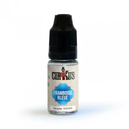[ELQ-CKS-FRAMBOISEBLEUE-00] Eliquide Framboise Bleue 10ml | Cirkus   (00 MG/ML)