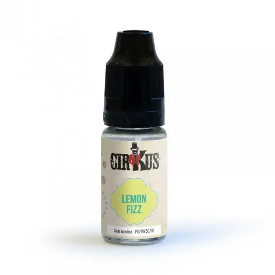 [ELQ-CKS--LEMON-FIZZ-00] Eliquide Lemon Fizz  10ml | Cirkus (00 MG/ML)