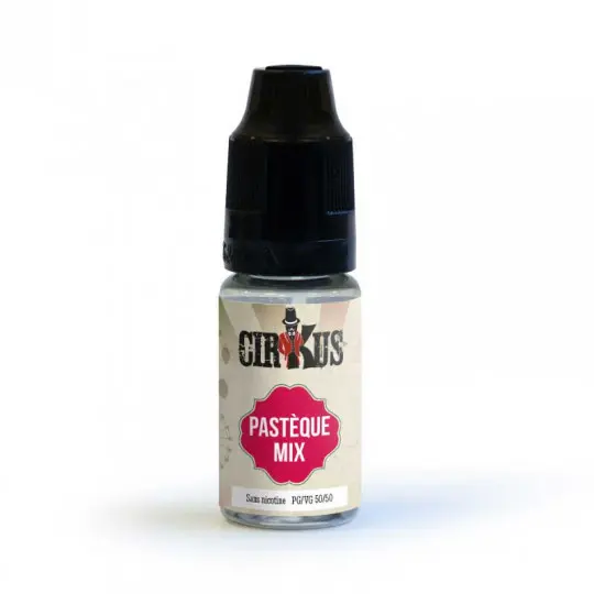 [ELQ-CKS-PASTEQUEMIX-00] Eliquide Pastèque Mix 10ml | Cirkus (00 MG/ML)