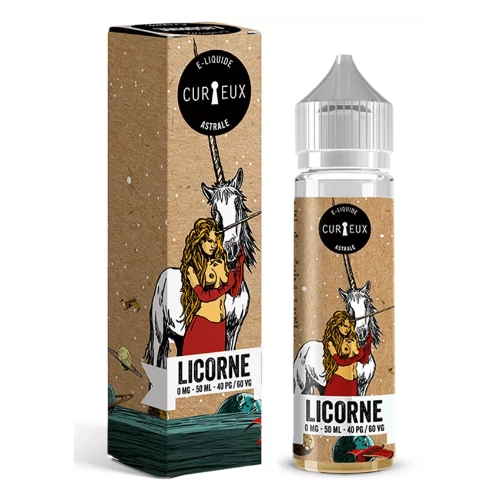 [ELQ-CEA-LICORNE-50ML] Eliquide Licorne 50ml | Curieux Edition Astrale 