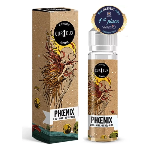 [ELQ-CEA-PHOENIX-50ML] Eliquide Phoenix 50ml | Curieux Edition Astrale 