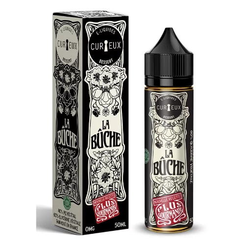 [ELQ-CED-LABUCHE-50ML] Eliquide La Bûche 50ml | Curieux Edition Dessert