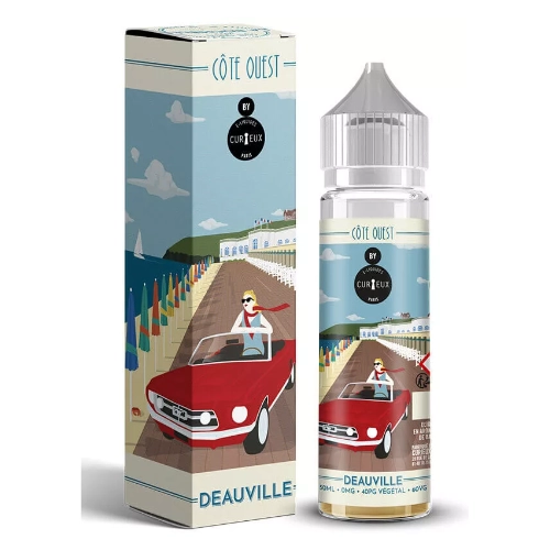 Eliquide Deauville 50ml | Curieux Edition Côte Ouest