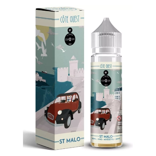 Eliquide St Malo 50ml | Curieux Edition Côte Ouest