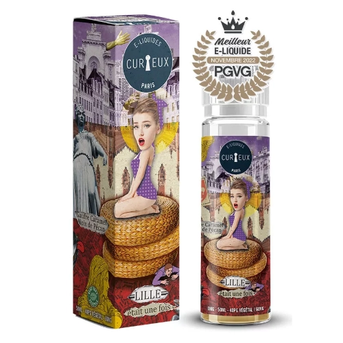 [ELQ-CEH-LILLE-50ML] Eliquide Lille était une fois 50ml | Curieux Edition Hexagone