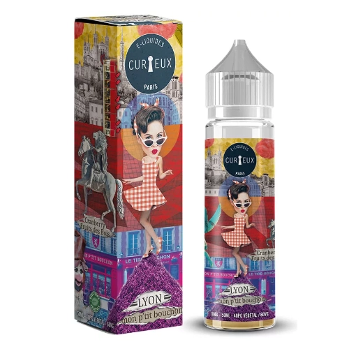 Eliquide Lyon, Mon petit Bouchon 50ml | Curieux Edition Hexagone