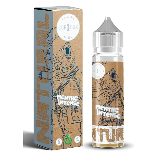 Eliquide Menthe Intense 50 ML | Curieux Edition Natural