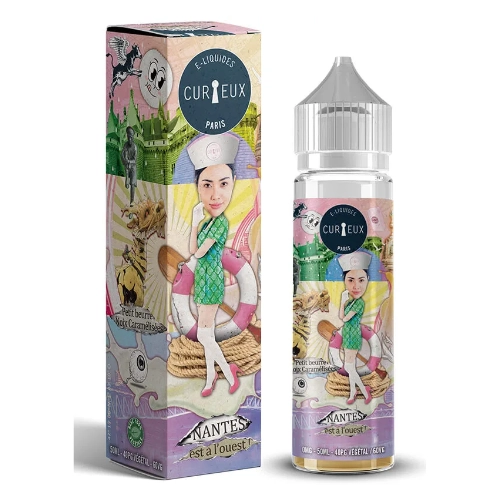 Eliquide Nantes est à l'Ouest 50ml | Curieux Edition Hexagone