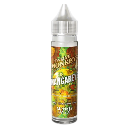 [ELQ-TWMKS-MANGABEYS-50ML] Eliquide Mangabeys 50ml | Twelve Monkeys