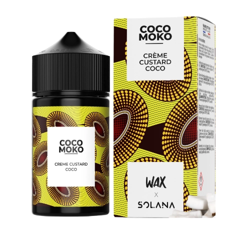 [ELQ-SLA-COCO-MOKO-50ML] Eliquide Coco Moko 50ml - WAX | Solana