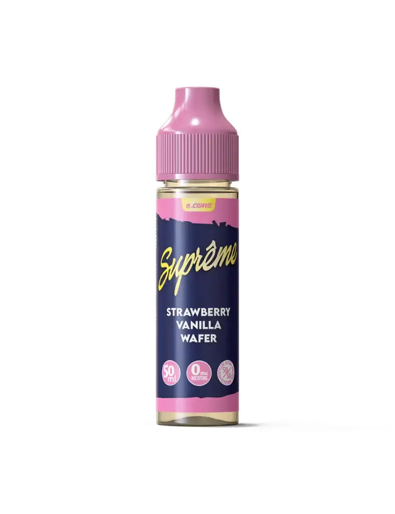 [ELQ-VM-SUPR-STRAW-VANI-50ML] Eliquide Strawberry Vanilla Supreme 50ml | Vape Maker