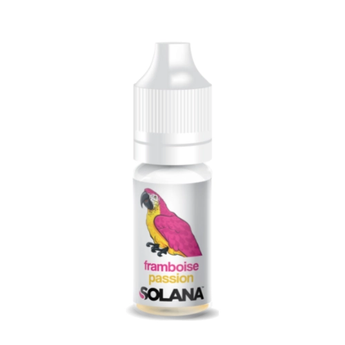 [ELQ-SLA-FRAM-PASS-10ML-00MG] Eliquide Framboise Passion 10ml | Solana (00 MG/ML)