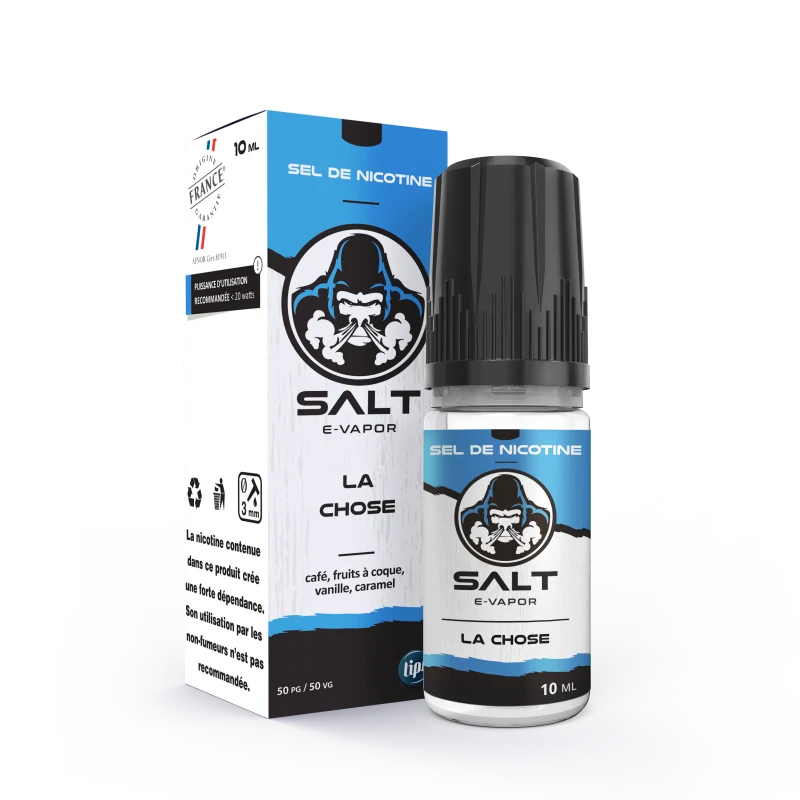[ELQ-LFL-LA-CHOSE-SDN-10ML-10MG] Eliquide La Chose Sel de nicotine 10ml | Le French Liquide (10 MG/ML)