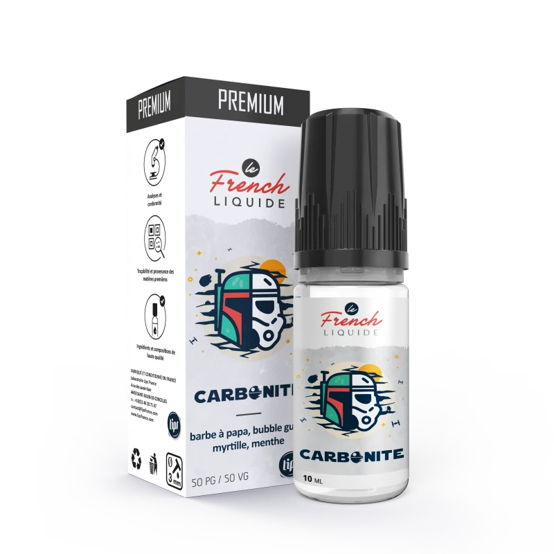 [ELQ-LFL-CARBONITE-10ML-00MG] Eliquide Carbonite 10ml | Le French Liquide (00 MG/ML)
