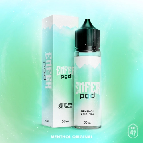 [ELQ-VAPE47-ENFER-POD-MENT-ORIG50ML] Eliquide Enfer Pod Menthol Original 50ml | Vape47