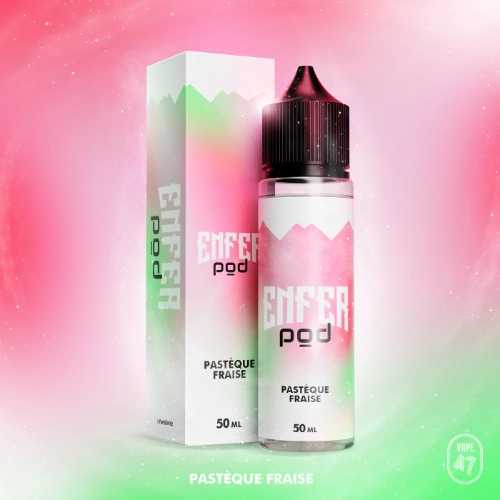 [ELQ-VAPE47-ENFER-POD-PAST-FRAISE-50ML] Eliquide Enfer Pod Pastèque Fraise 50ml | Vape47