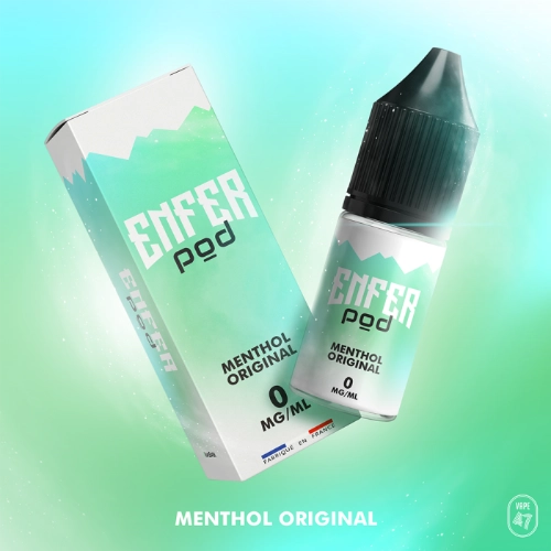 Eliquide Enfer Pod Menthol Original 10ml | Vape47