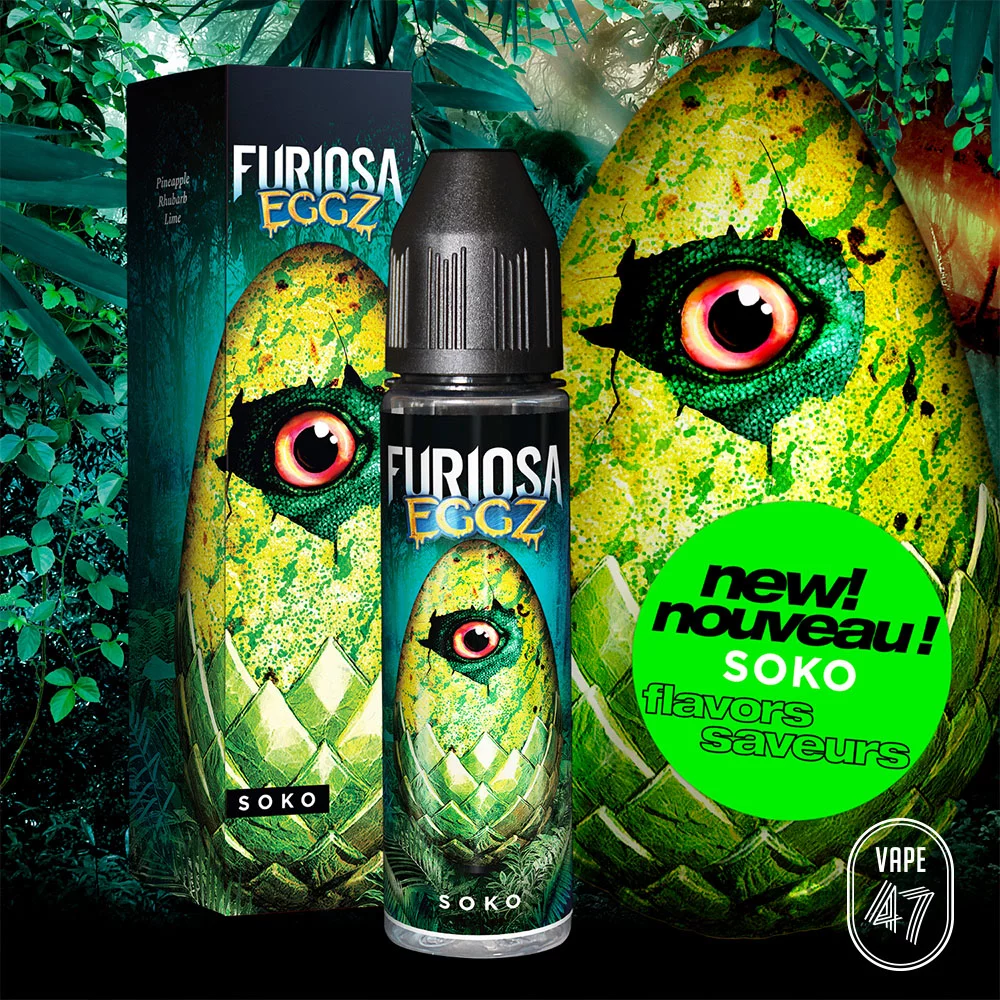 Eliquide Soko 50ml | Furiosa EGGZ